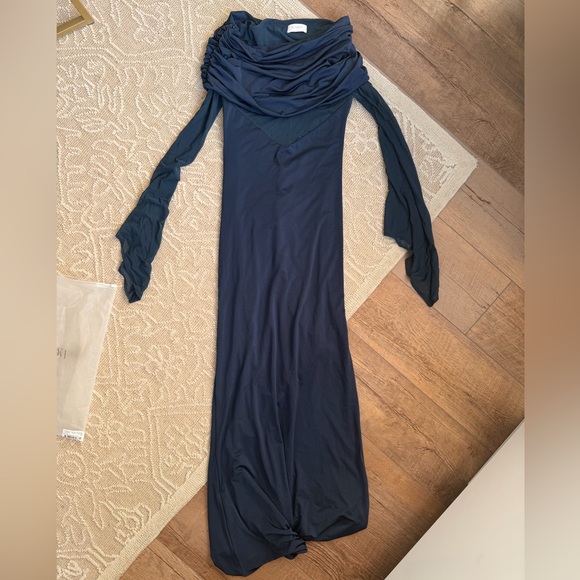 Meshki Navy Dress, medium - Picture 6 of 8